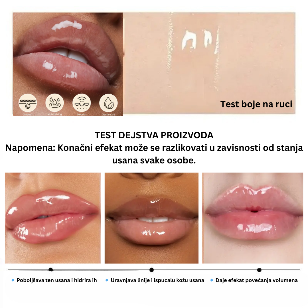 Sjaj Za Povećanje Usana 1+2 GRATIS- 3 KOMADA PO CIJENI JEDNOG