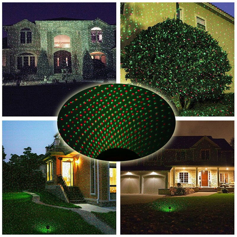 Novogodišnji Laser Projektor