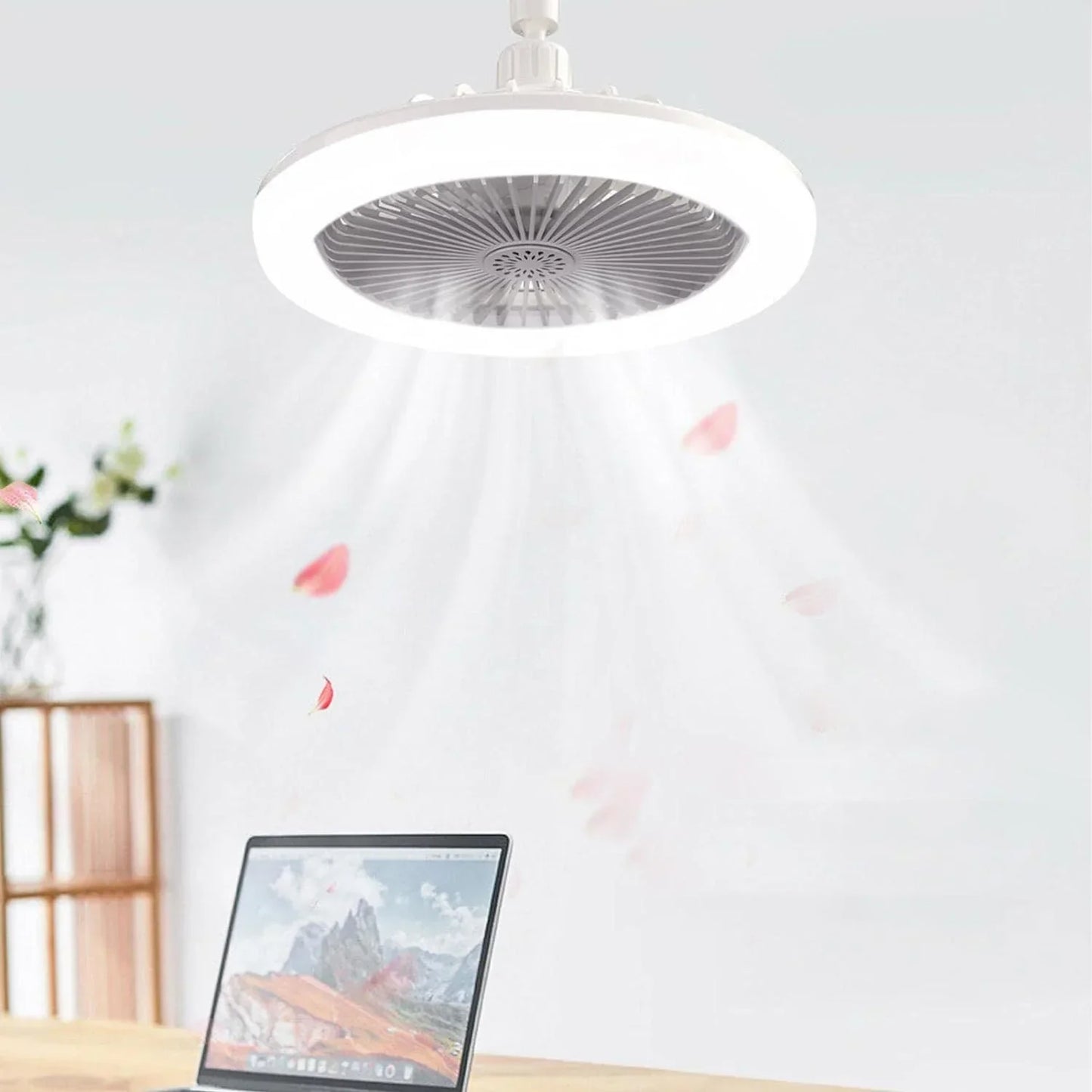 2u1 LED Lampa i Ventilator 30w