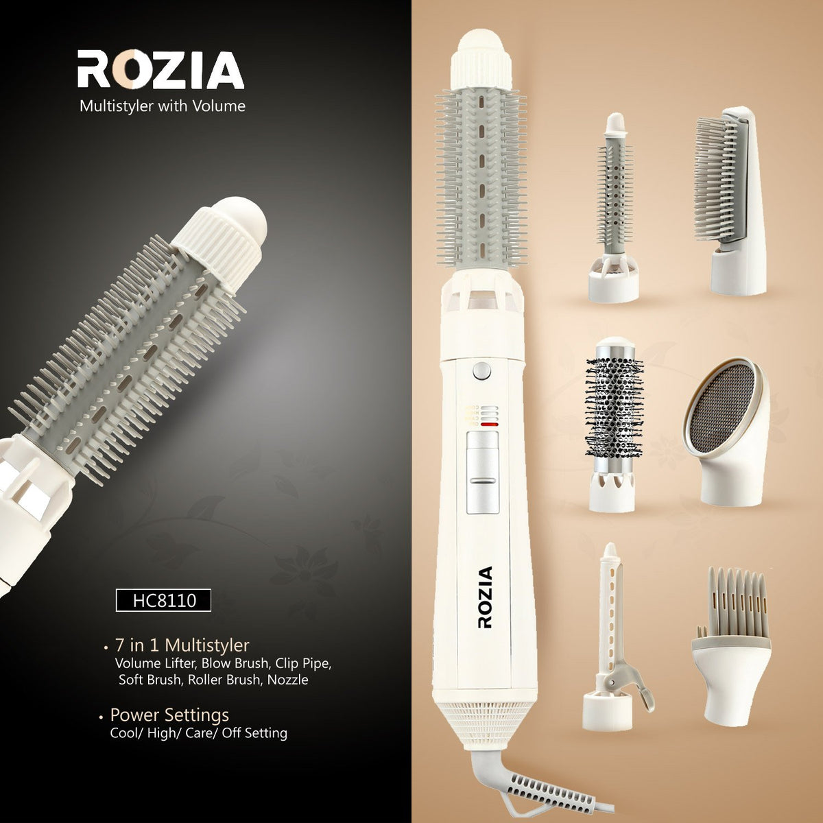 ROZIA 7u1 Multistyler Za KOSU
