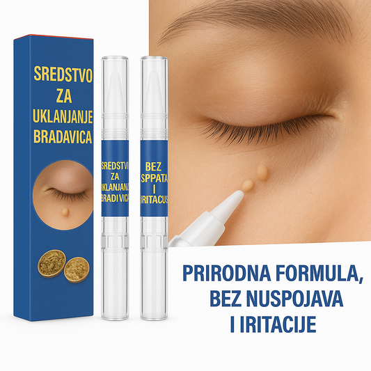 Sredstvo za Uklanjanje Bradavica i Mladeža 1+1 GRATIS