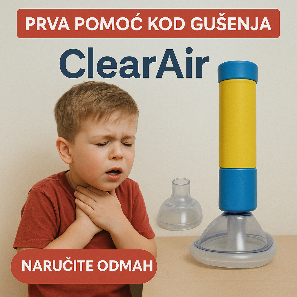 Prva Pomoć kod Gušenja – ClearAir™