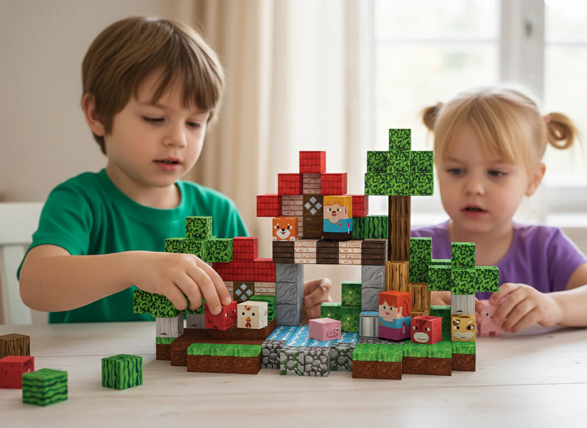 MINECRAFT MAGNETNE KOCKICE