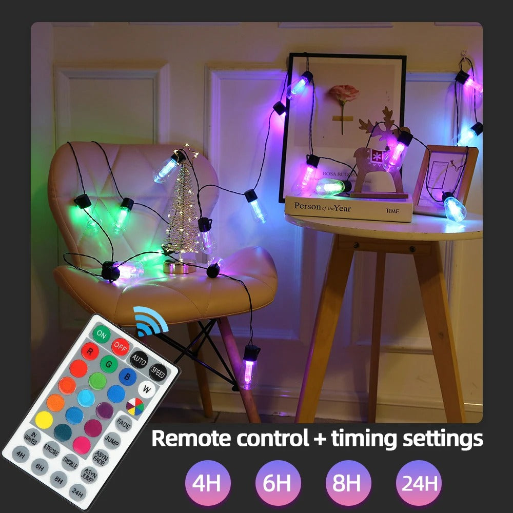 Led Solarne Viseće RGB Lampe