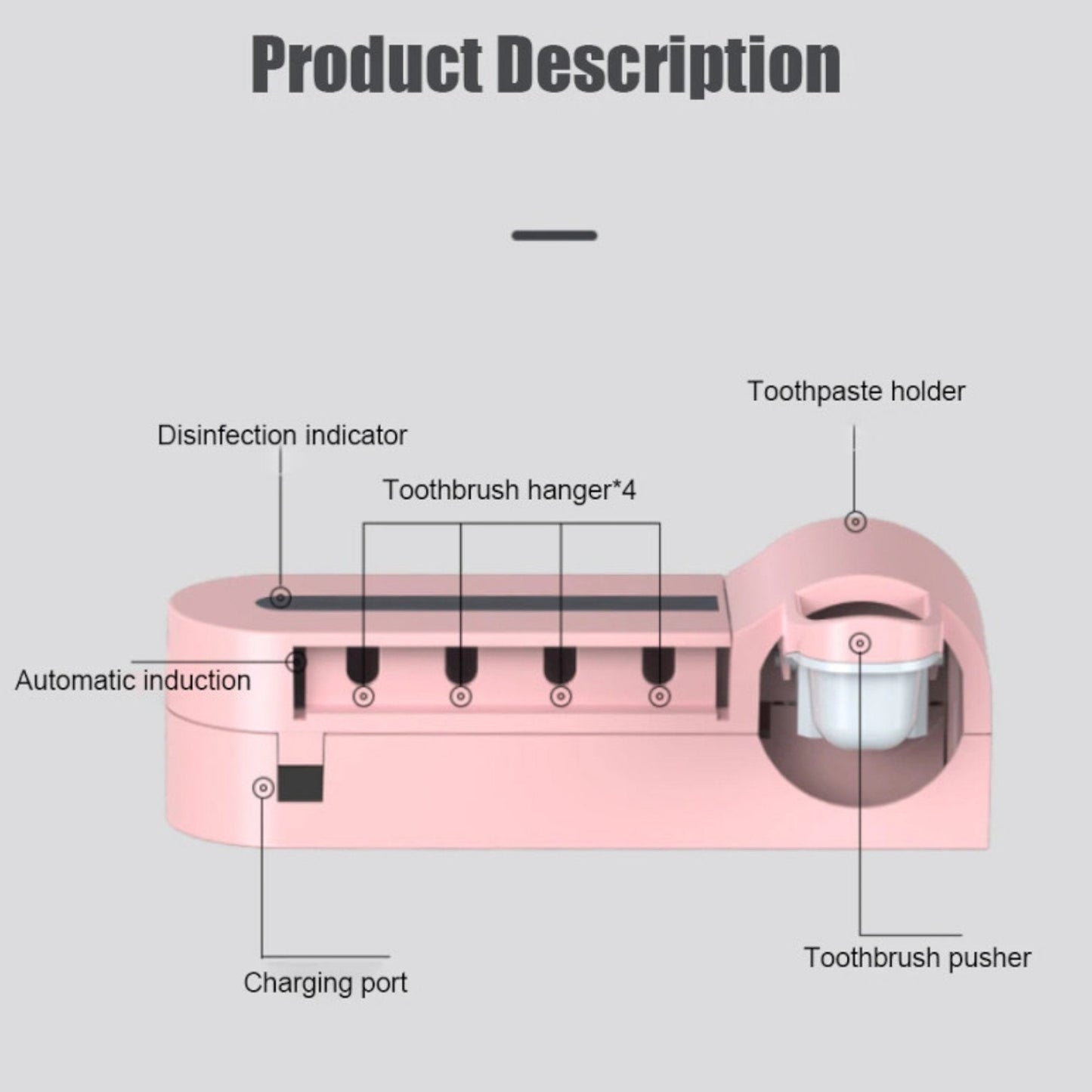 Sterilizator i Držač Četkica za Zube