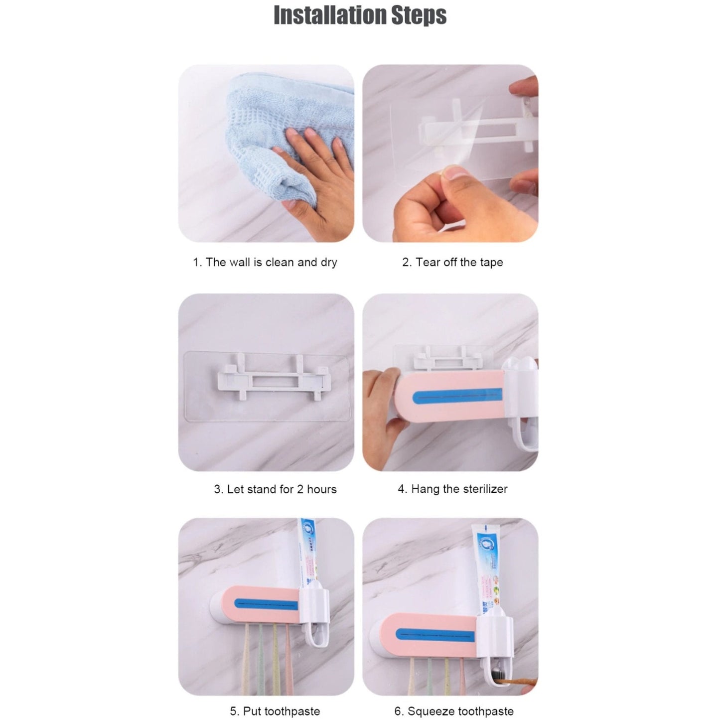 Sterilizator i Držač Četkica za Zube