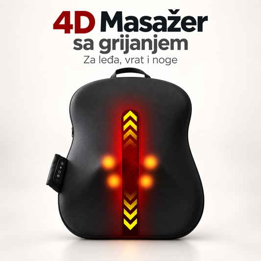 4D MULTIFUNKCIONALNI MASAŽER 3U1