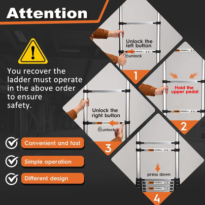 Teleskopske Aluminijumske Merdevine