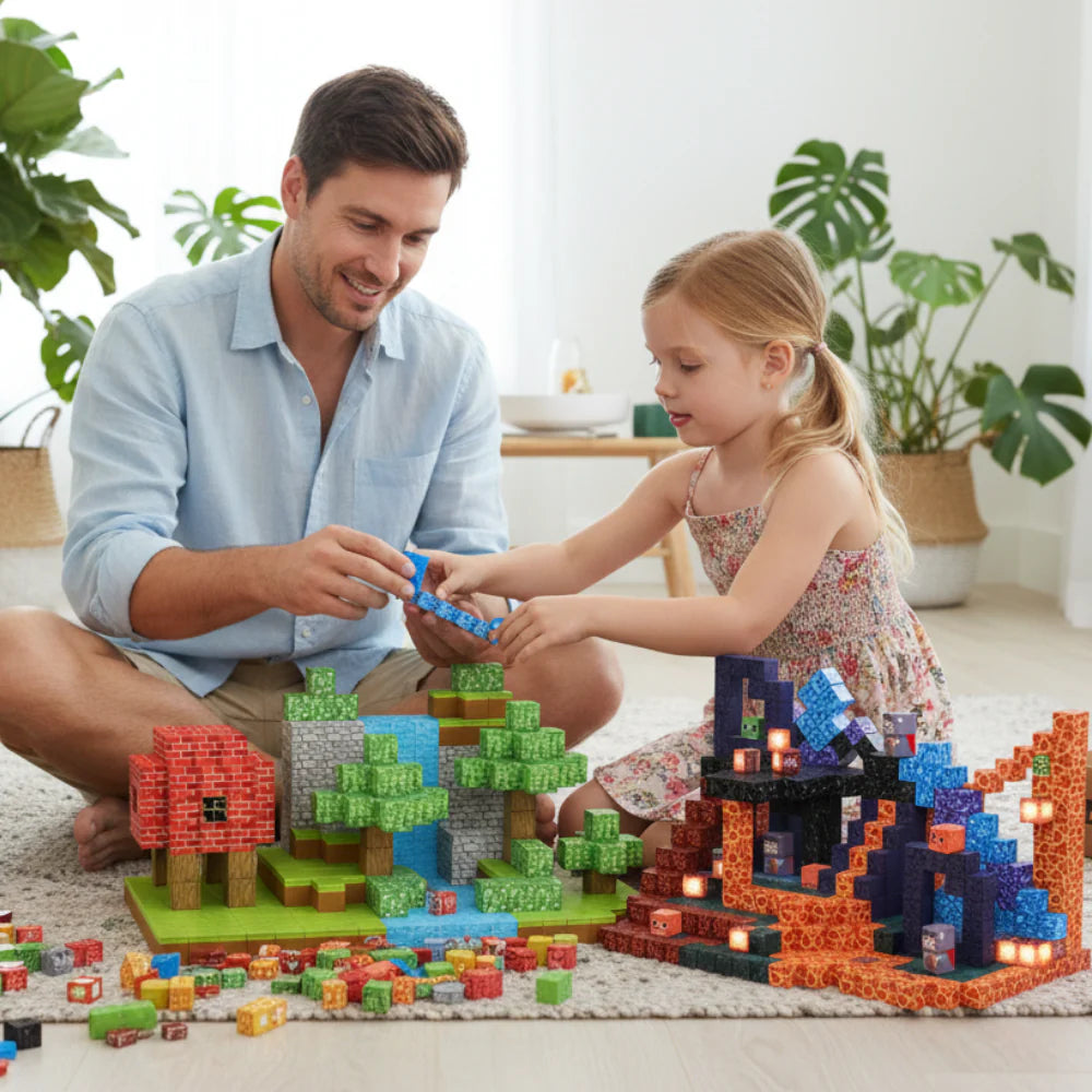 MINECRAFT MAGNETNE KOCKICE