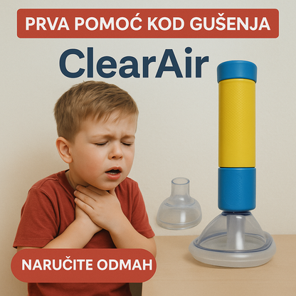 Prva Pomoć kod Gušenja – ClearAir™