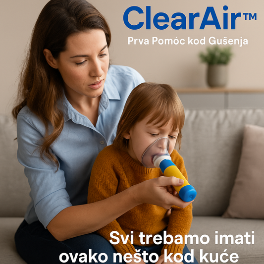 Prva Pomoć kod Gušenja – ClearAir™