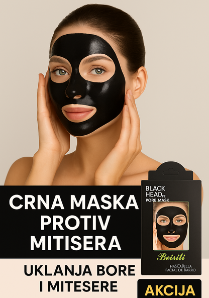 Crna Maska Protiv Mitisera (10kom) AKCIJA