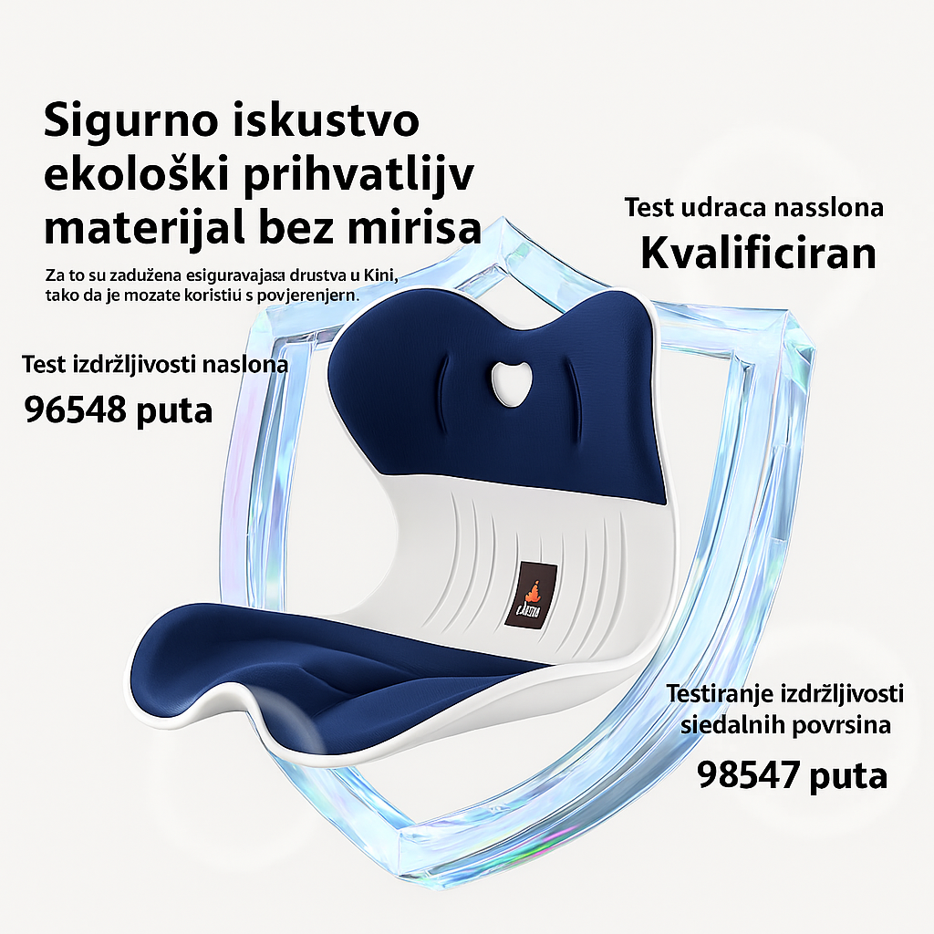 Lumbalna Podloga za Pravilno Sjedenje - Udobnost i Potpora Kičmi