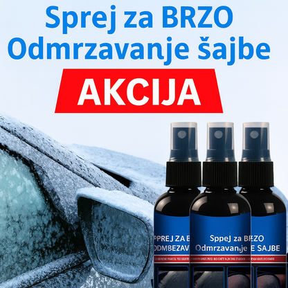 Sprej za BRZO Odmrzavanje Šajbe