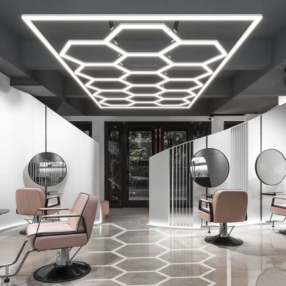 Profesionalna Heksagonalna LED rasvjeta - Za vašu Sobu, Salon ili Garažu !!!