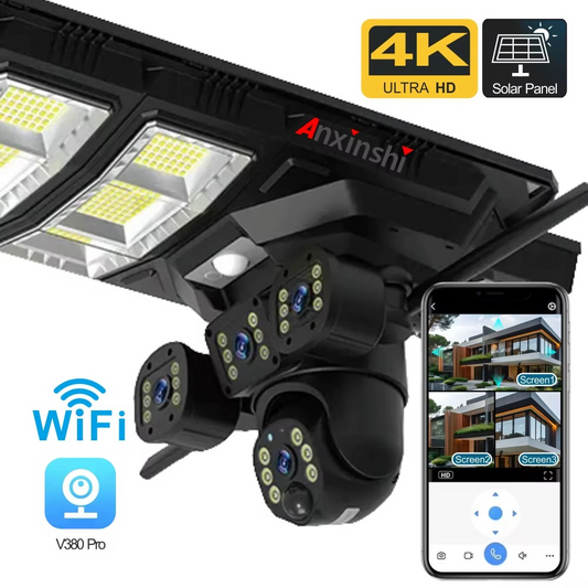 2u1 Solarni Reflektor i WiFi Kamera