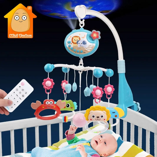 Baby Dream 3u1 – Muzička Vrteška za Bebe sa Projektorom i Daljinskim
