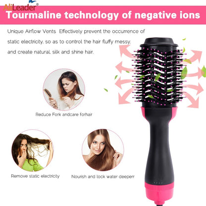 ONE STEP Hot Air Brush — 3u1 fen, četka i styler