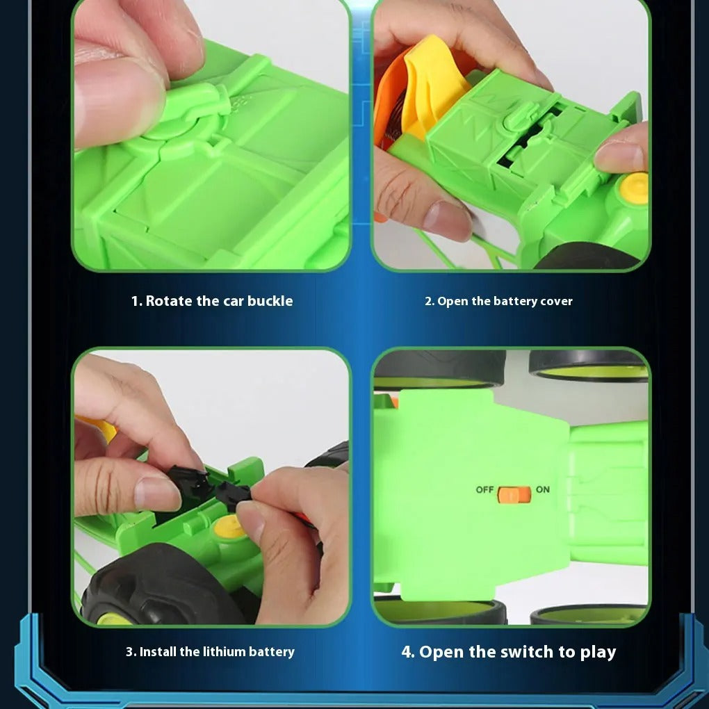 Skakutavi Stunt Traktor- Na daljinsko upravljanje