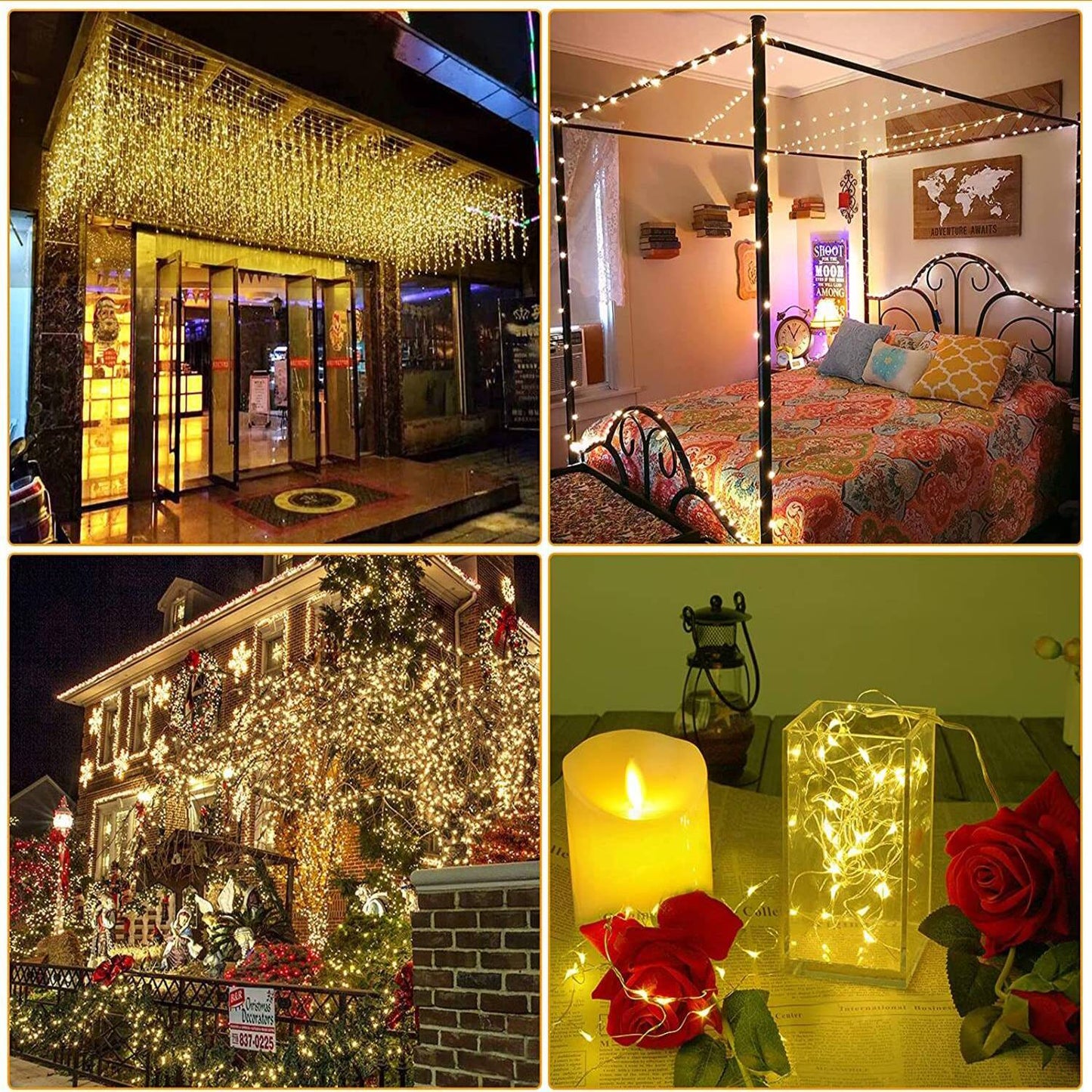 Novogodišnja LED Zavjesa