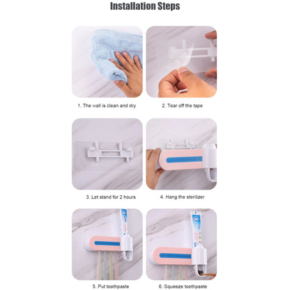 Sterilizator i Držač Četkica za Zube